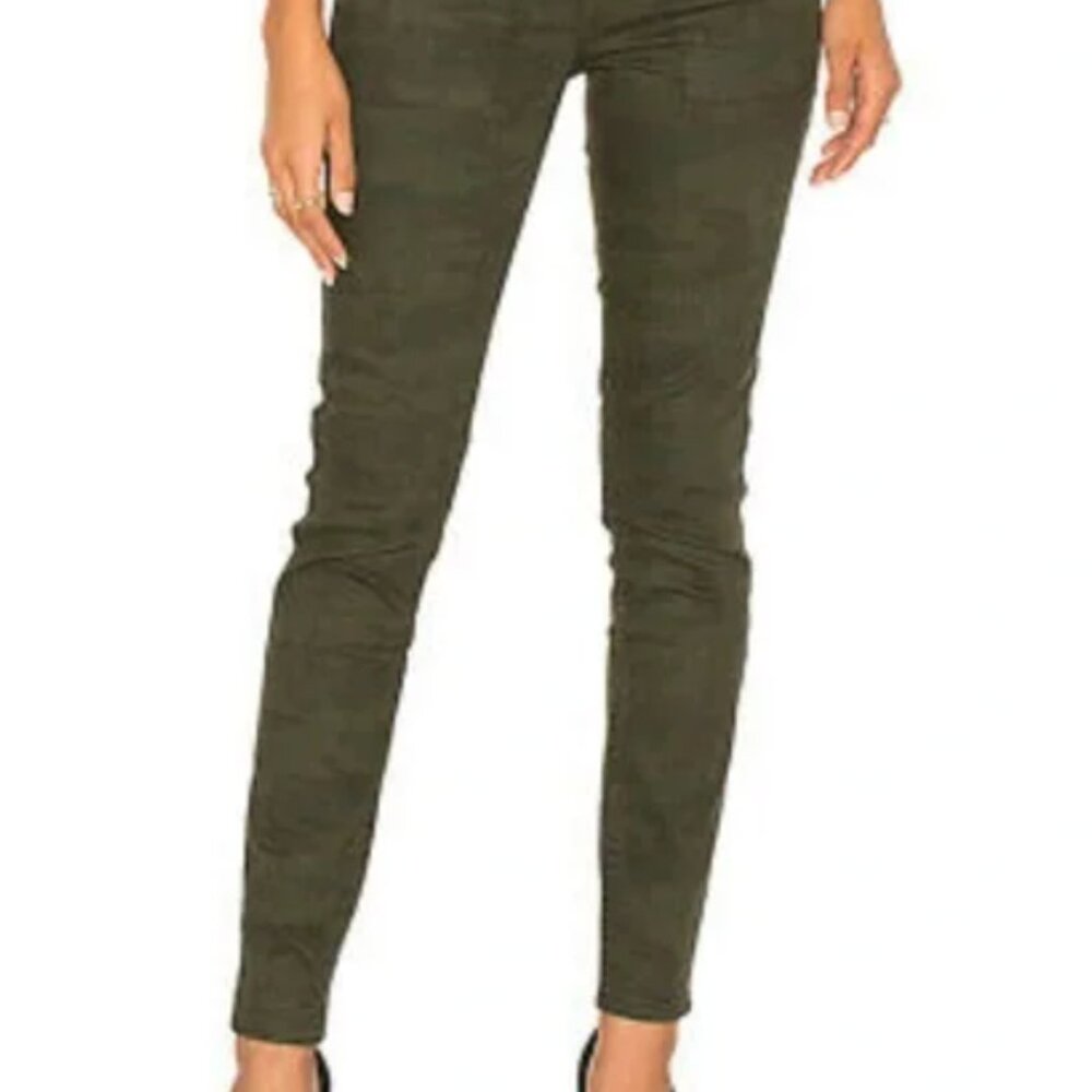 Sanctuary Olive Camouflage Skinny Denim Jeans - 10